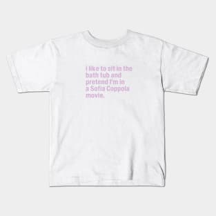 Sofia Coppola Movie Kids T-Shirt